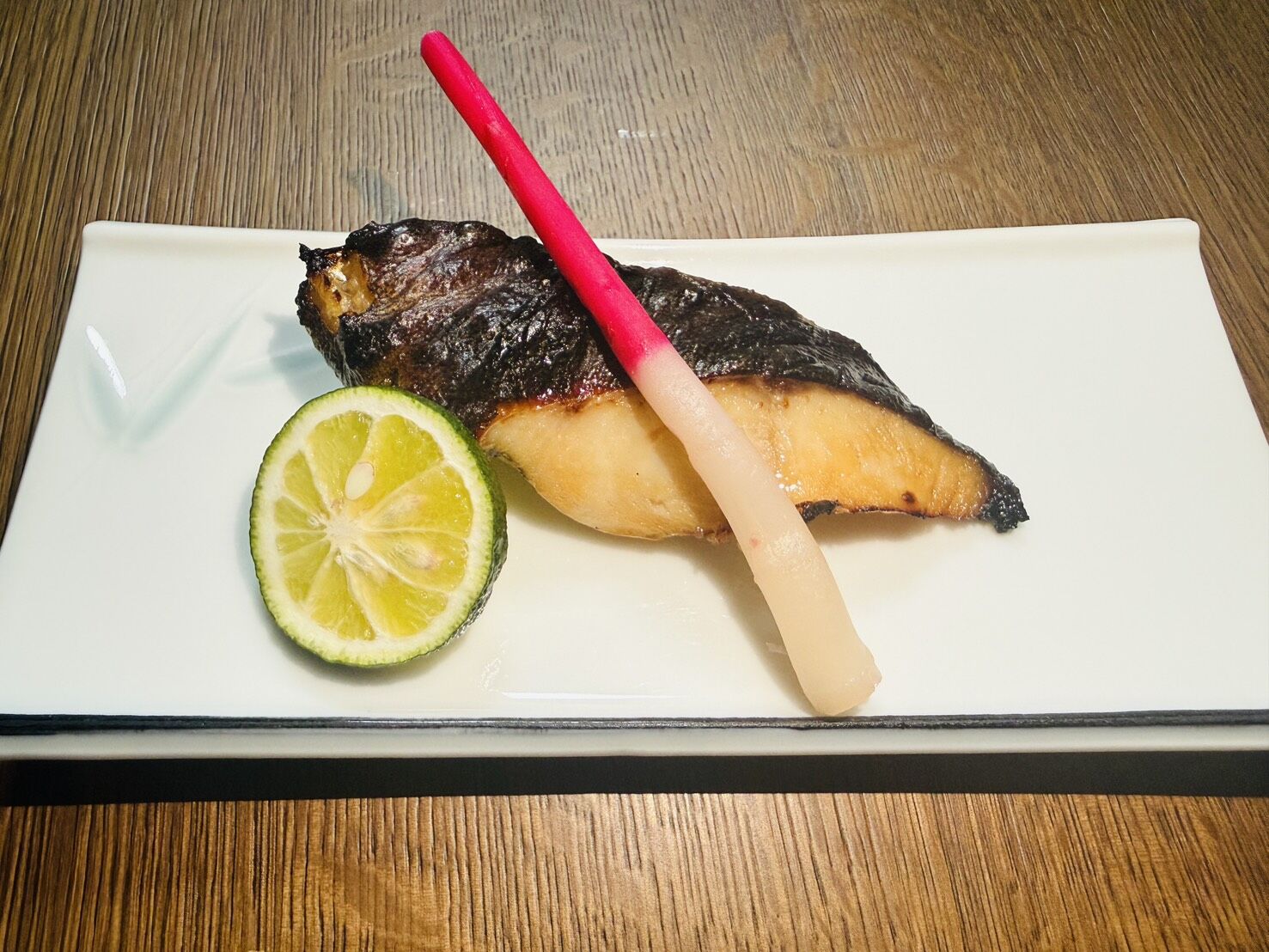 仕出しだからこそ美味しい。銀ダラの醤油麹幽庵焼き